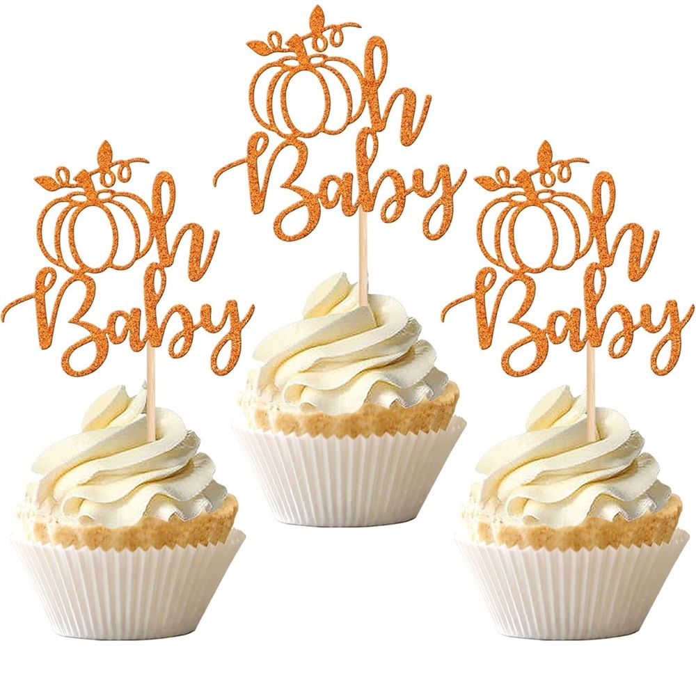Oh Baby Cupcake Toppers